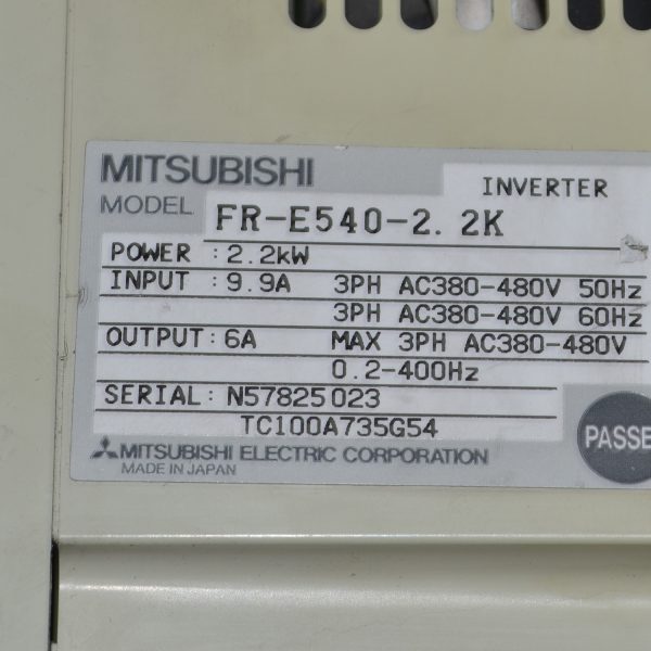 tajhizsanaat.com product531 MITSUBISHI E500 FR E540 2.2K 2.2KW