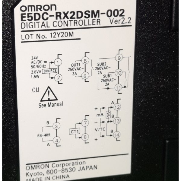 کنترل دما امرون E5DC-RX2DSM-002