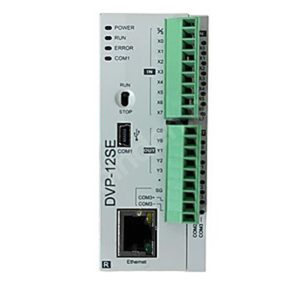 PLC دلتا مدل DVP12SE11T | خروجی ترانزیستوری با پورت شبکه