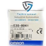 E3S-BD61 سنسور نوری امرن Omron | سنسور فوتوالکتریک 24VDC با برد 1 متر