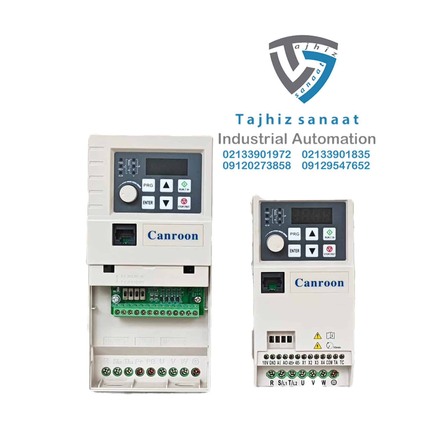 اینورتر کنرون یک اسب مدل cv800D دفترچه راهنمای اینورتر کنرون CV800D | منوال CANROON CV800D