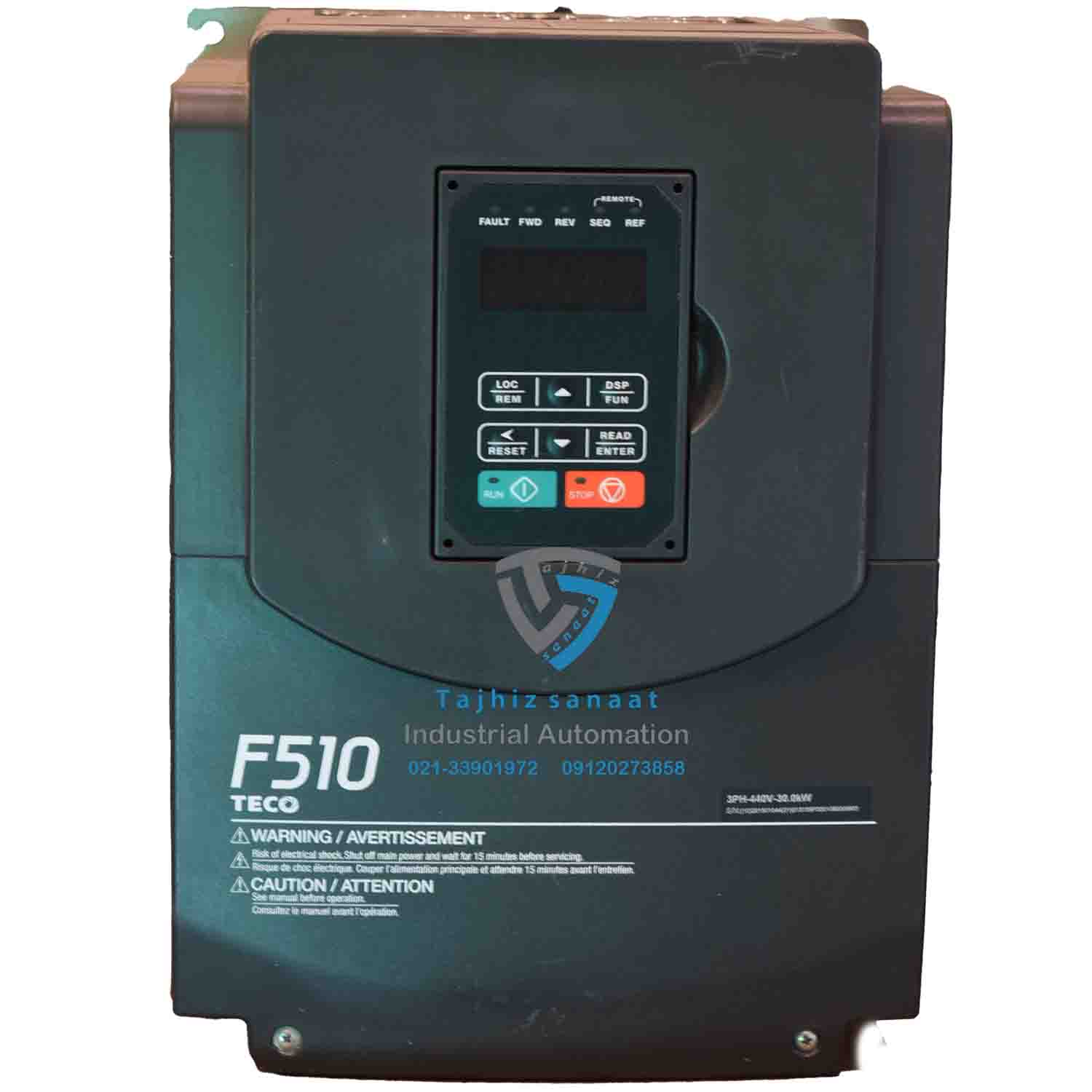 اینورتر استوک 30 کیلووات تکو F510 | عملکرد بینظیر و قیمت استثنایی 1 اینورتر استوک 30 کیلووات تکو F510 | عملکرد بینظیر و قیمت استثنایی